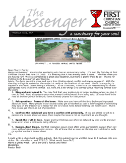 Pastor Beth - First Christian Church