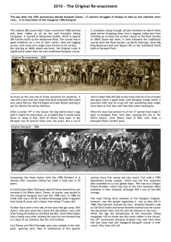 2010 &ndash; The Original Re-enactment