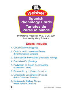 Instructions PDF - Super Duper Publications