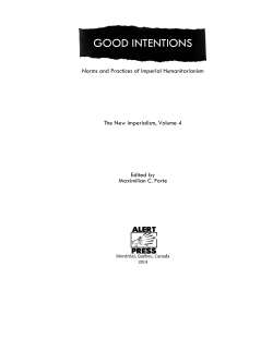 Iatrogenic Imperialism: NGOs and CROs as