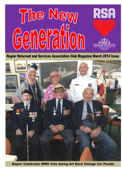Napier Celebrates WWII Vets during Art Deco Vintage Car Parade