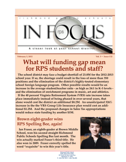 In Focus #121 - Richmond Public Schools