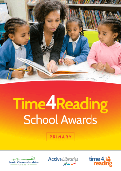 School Awards - South Gloucestershire Council