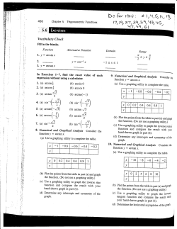 Inverses HW WS