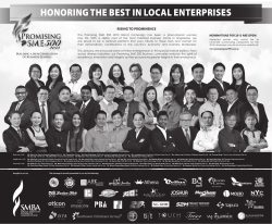 honoring the best in local enterprises