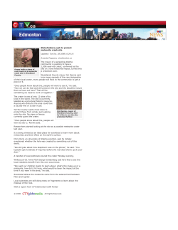 CTV Edmonton - Stakeholders push to protect meteorite crash s