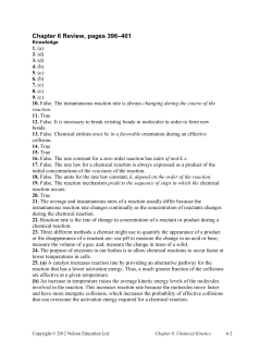 Ch 6 Review Answers