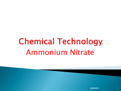 Ammonium-Nitrate - Mining and Blasting