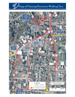 Downtown Walking Tour Map