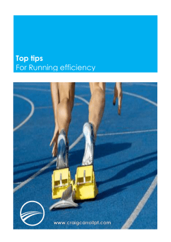 Craig`s Running eBook