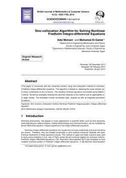 Sinc-collocation Algorithm for Solving Nonlinear Fredholm Integro