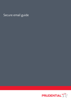 Secure email guide
