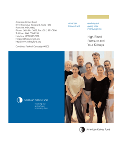 Pressure And Your Kidneys