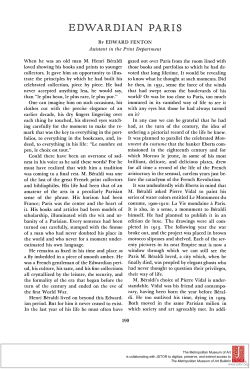 edwardian paris - The Metropolitan Museum of Art