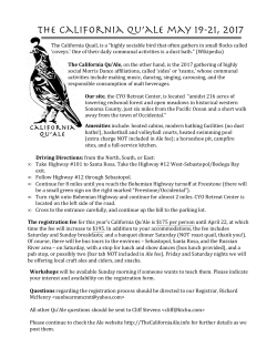 Qu`Ale reg.page - California Morris Ale