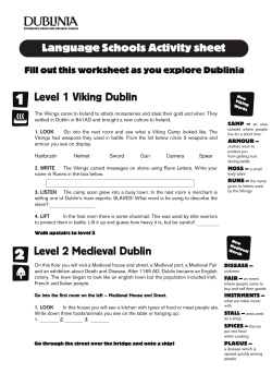 Language School Work Sheet