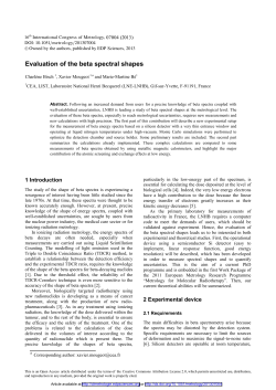 Evaluation of the beta spectral shapes