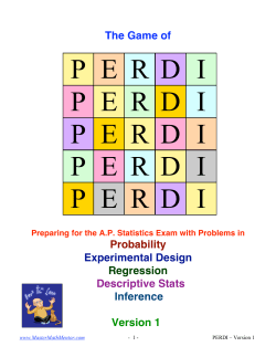 PERDI questions 1