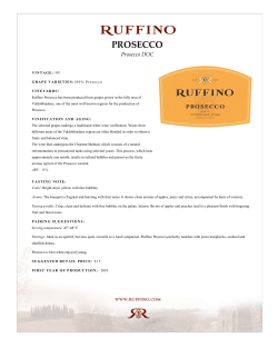 prosecco - Ruffino