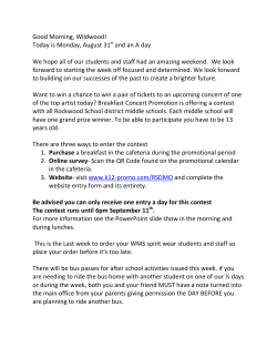 Good Morning, Wildwood! Today is Monday, August 31 and an A