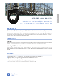 encompass CTs - GE Grid Solutions