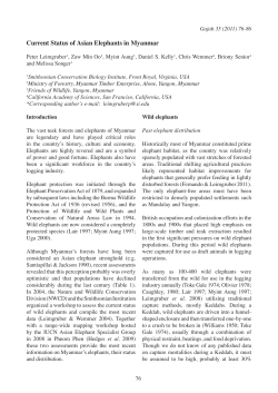 PDF - the Asian Elephant Specialist Group