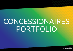Concessionaire Portfolio