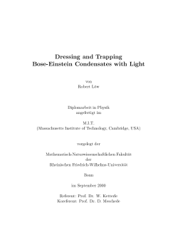 Dressing and Trapping Bose-Einstein Condensates with Light