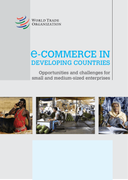 E-commerce in Developing Countries