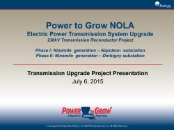 Power to Grow NOLA - Entergy New Orleans