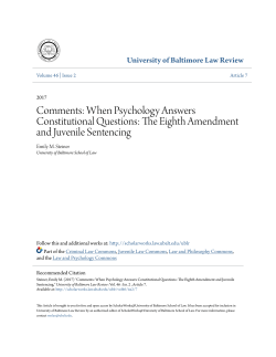 Comments: When Psychology Answers