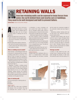 build right retaining walls