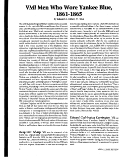 Civil War Alumni in Union forces