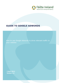 guide to google adwords