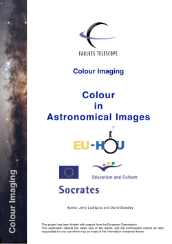 Colour in Astronomical Images - Eu-Hou