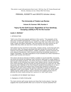 The University Of Toledo Law Review