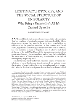 Department of Political Science: Welcome