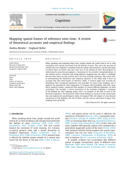 Mapping spatial frames of reference onto time: A review of