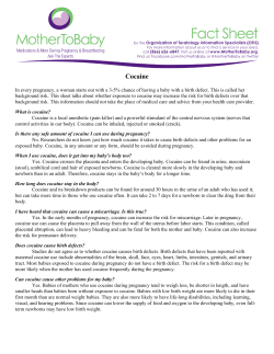 Cocaine And Pregnancy