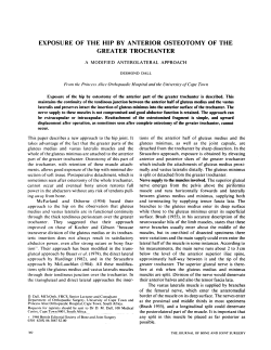 TREATMENT OF FEMORAL NECK FRACTURES WITH A