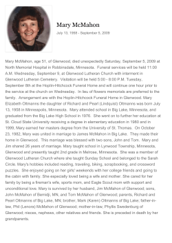 Mary McMahon - Hoplin-Hitchcock Funeral Home