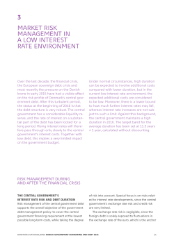 3 market risk management in a low interest rate environment