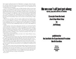 No we can`t all just get along