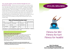 Fitness Brochure