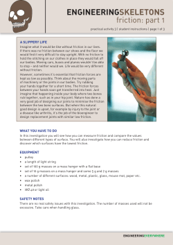 EnginEEringskElEtons | friction