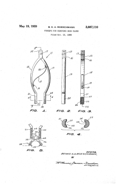 Forceps for removing skin clips