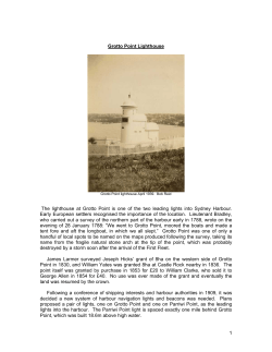 Grotto Point Lighthouse