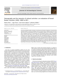 Demography and the intensity of cultural activities