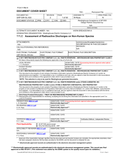 Assessment of Radioactive Discharges on Non