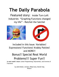 The Daily Parabola - Canvas by Instructure